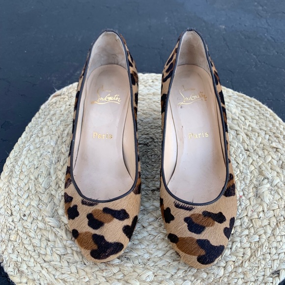 Christian Louboutin Shoes - 100%  Christian Louboutin Leopard Ron Ron Show